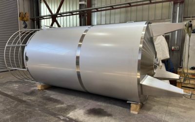 12,000L chocolate duplicator and two 7,000L storage tanks